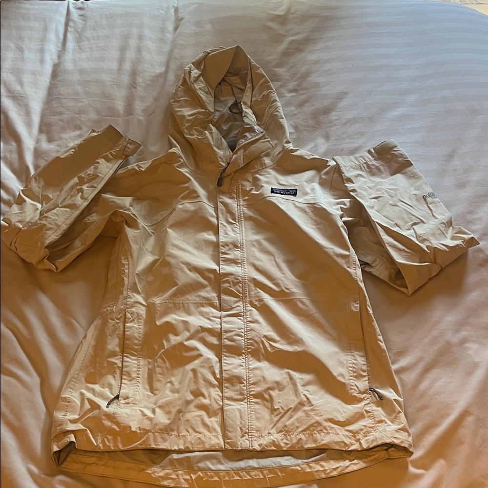 Patagonia Tan Hooded Jacket
